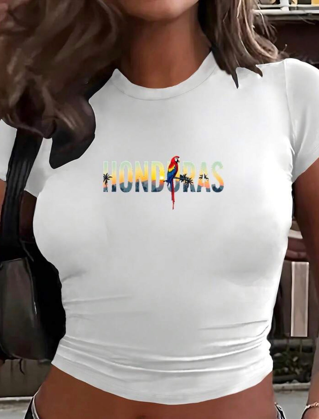 White Woman’s Honduran Sunset T-shirt